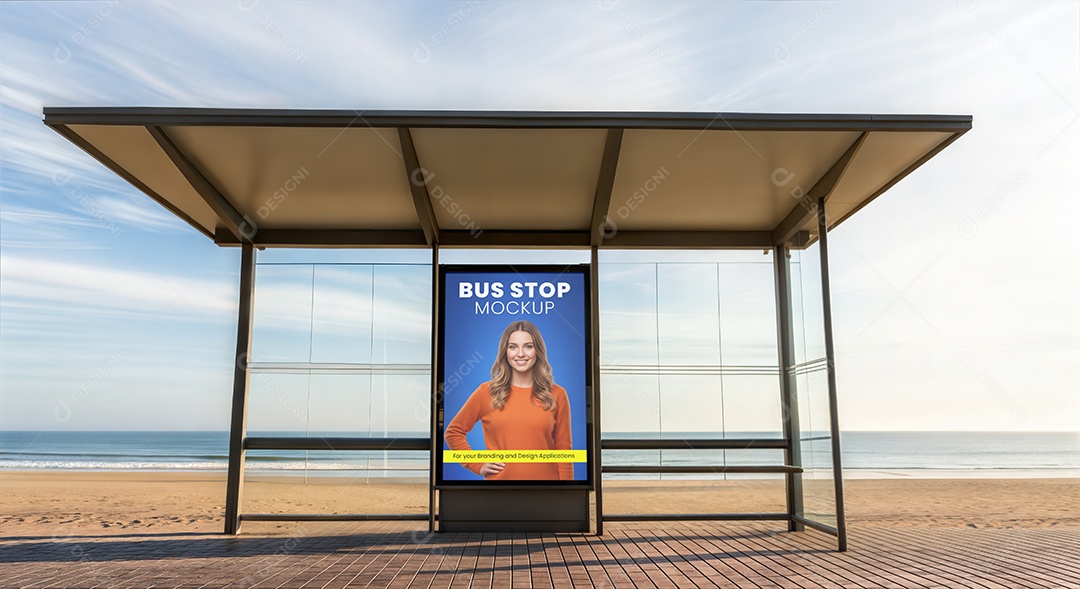 Mockup Anúncio Publicitário PSD Editável