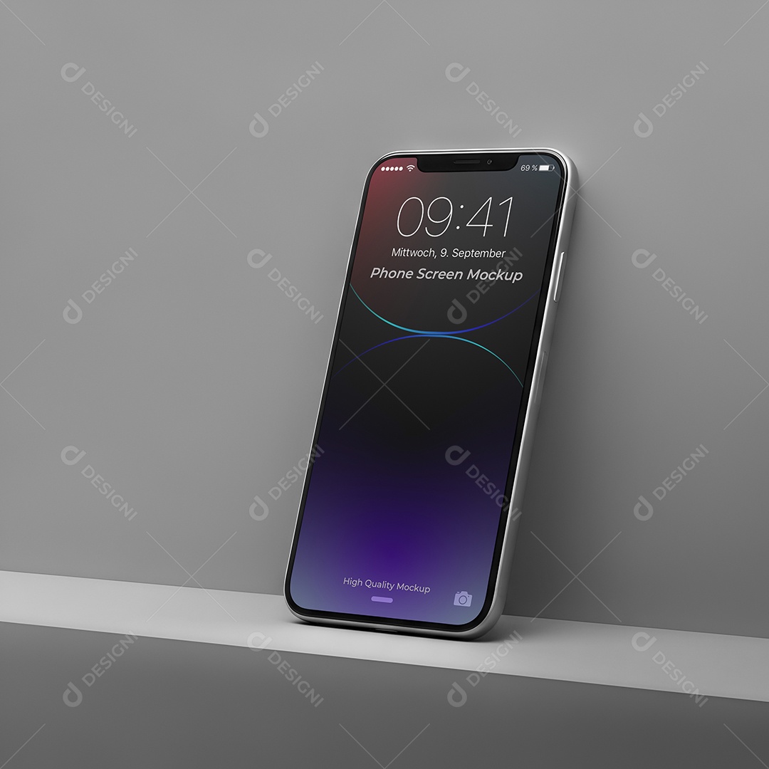 Mockup de Celular PSD Editável