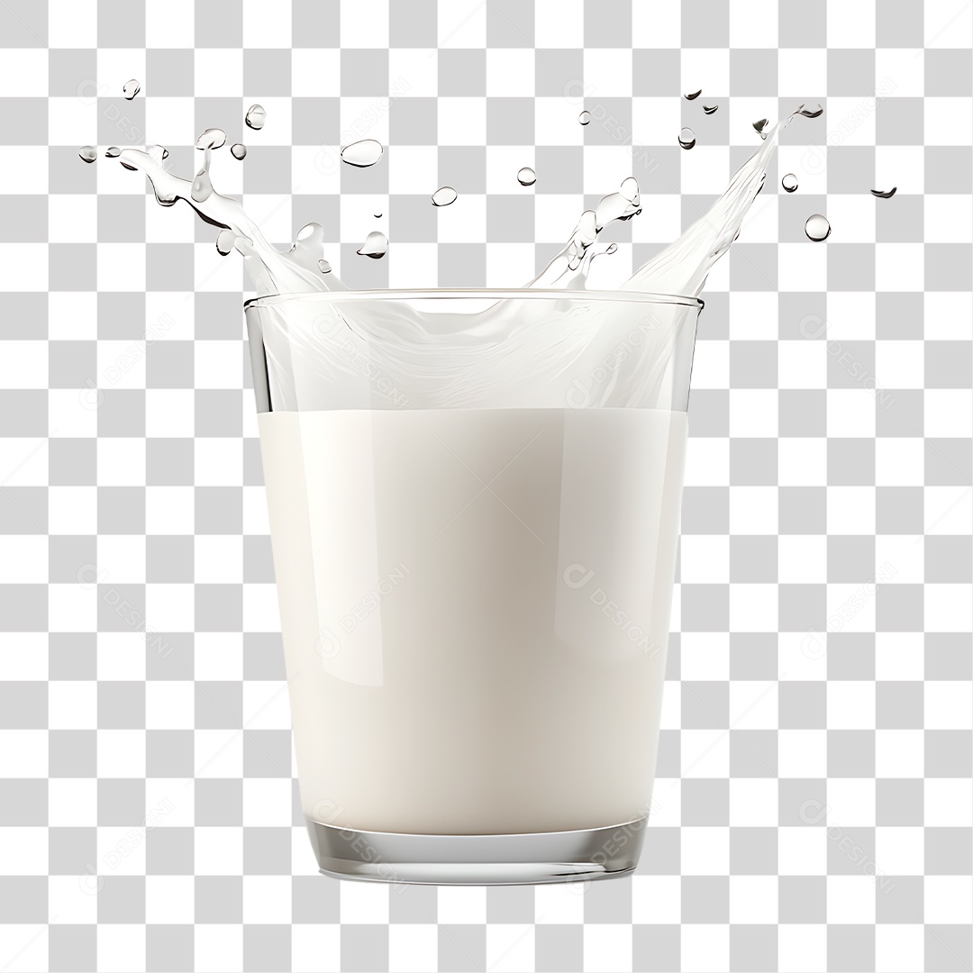 Copo de Leite PNG Transparente