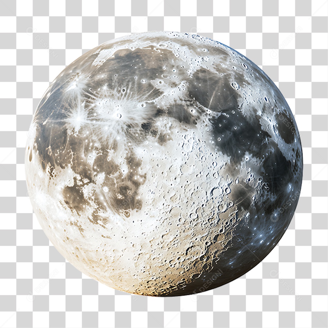 Lua Cheia PNG Transparente