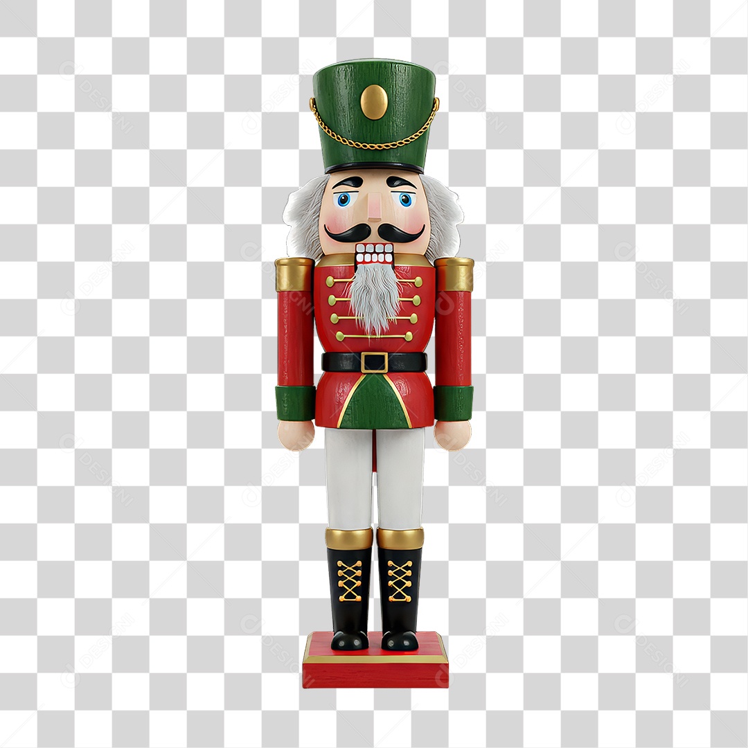 Soldadinho de Brinquedo Decoração de Natal PNG Transparente