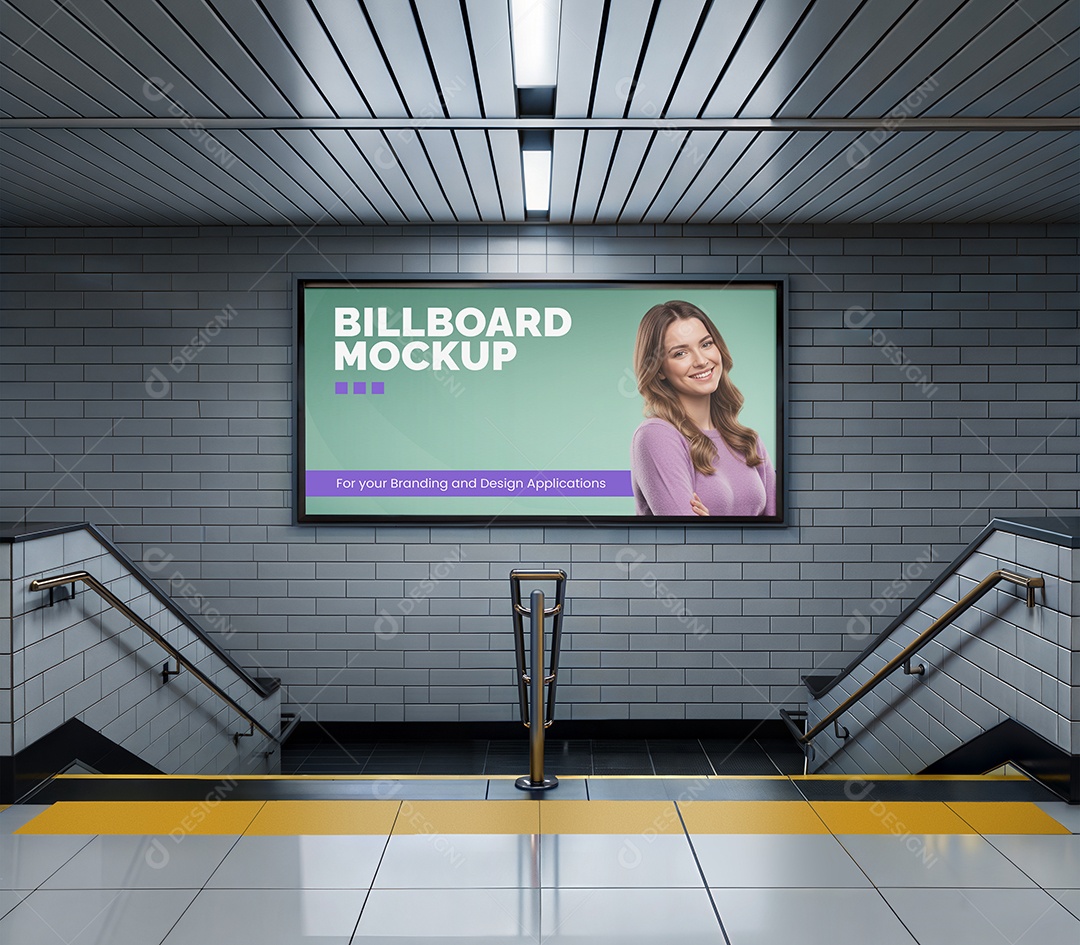 Mockup Anúncio Publicitário PSD Editável