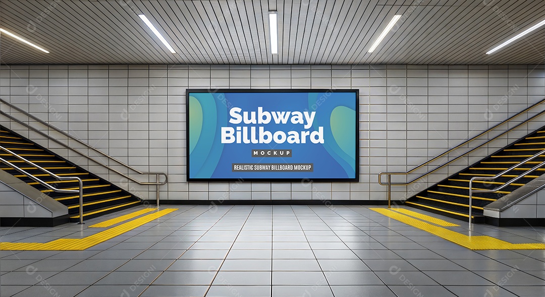 Mockup Anúncio Publicitário PSD Editável