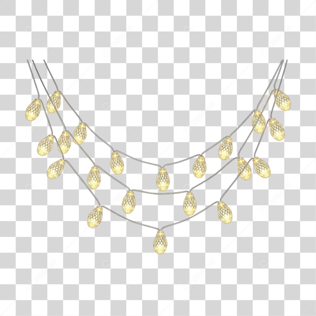 Pisca Pisca Enfeite para Decoração de Festa Ano Novo PNG Transparente