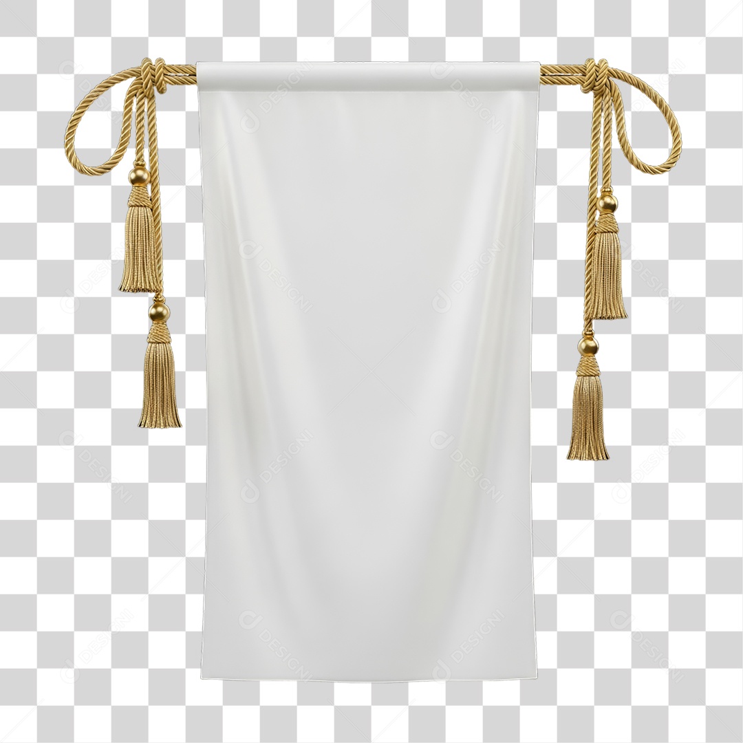 Cortina Enfeite para Decoração de Festa Ano Novo PNG Transparente