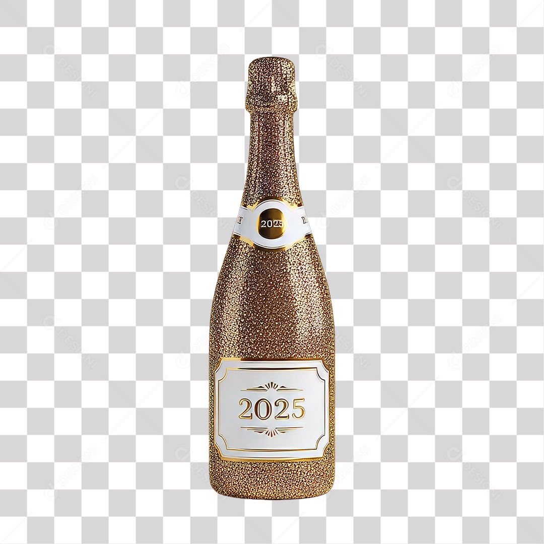 Garrafa de Champanhe PNG Transparente