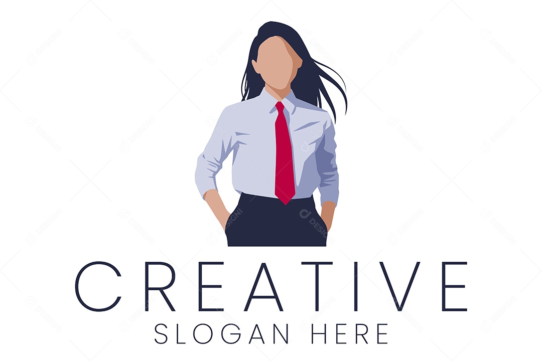 Logo de Empresaria Ilustração Vetor EPS + AI Editável