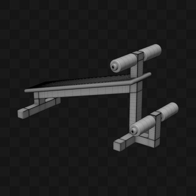 Aparelho Para Abdominal - Modelo 3D