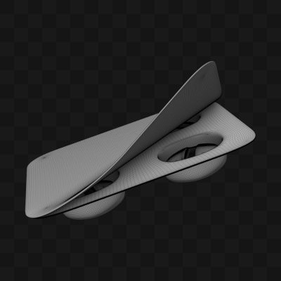 Blister Comprimidos Cartela - Modelo 3D