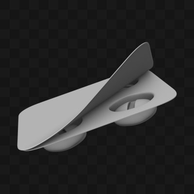 Blister Comprimidos Cartela - Modelo 3D