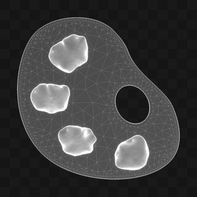 Paleta de Pintura - Modelo 3D