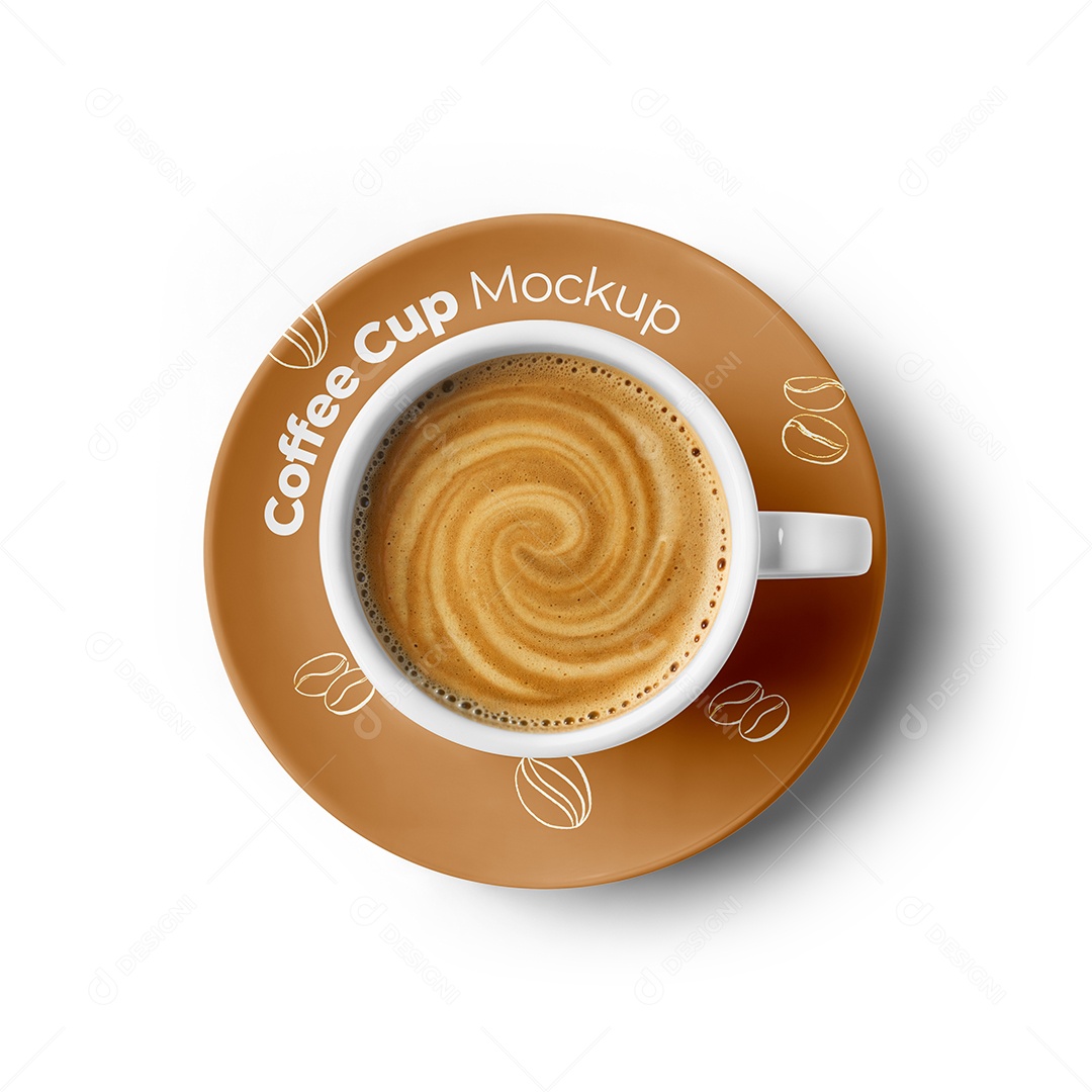 Mockup Xicara de Café PSD