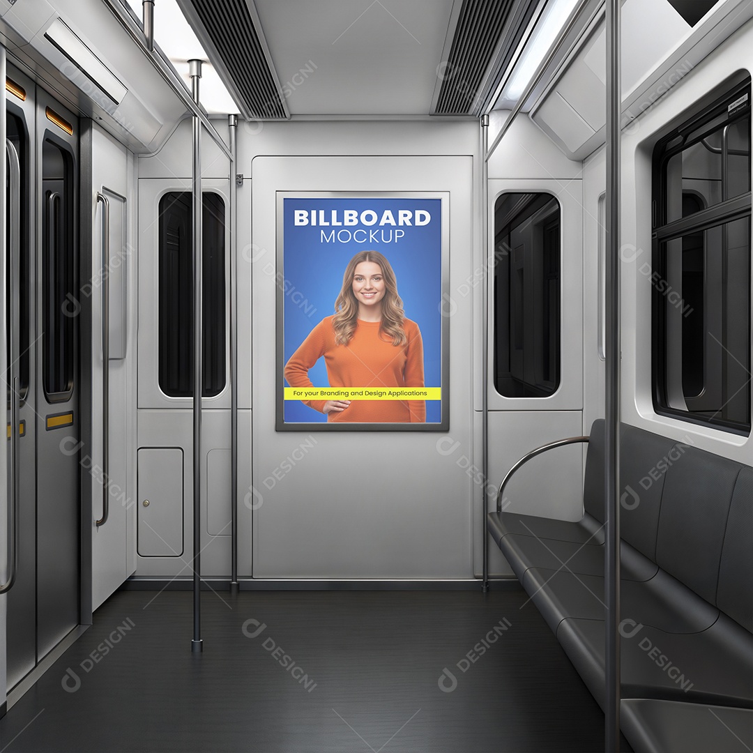 Mockup Anúncio Publicitário PSD Editável