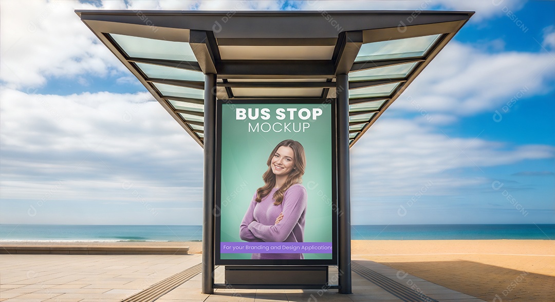 Mockup Anúncio Publicitário PSD Editável