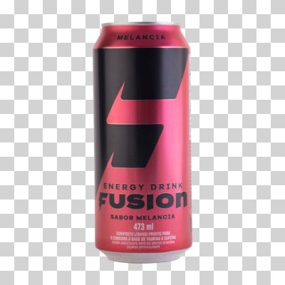 Bebida Energética Fusion Sabor Melancia 473 ml PNG Transparente