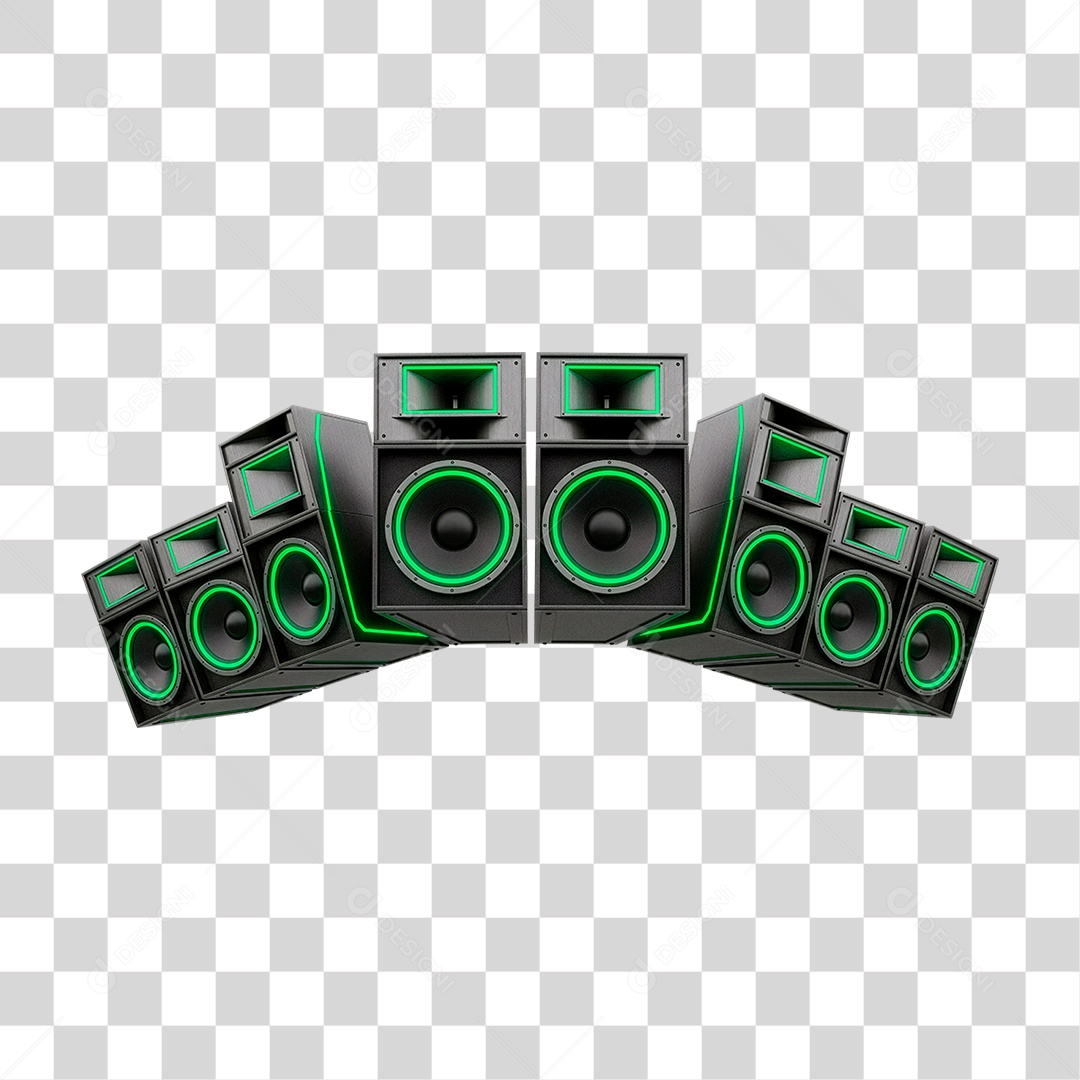 Caixas de Som PNG Transparente