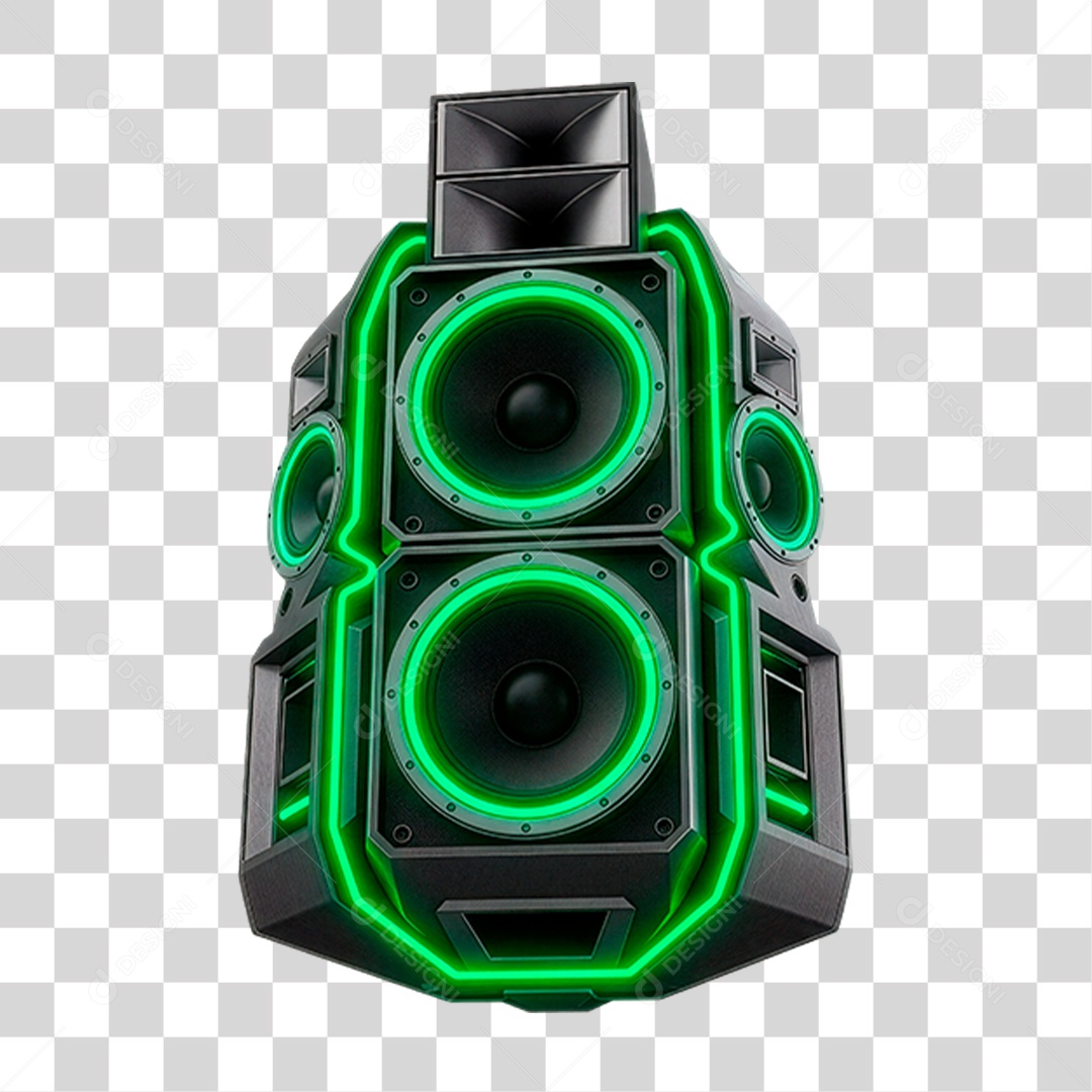 Caixa de Som PNG Transparente