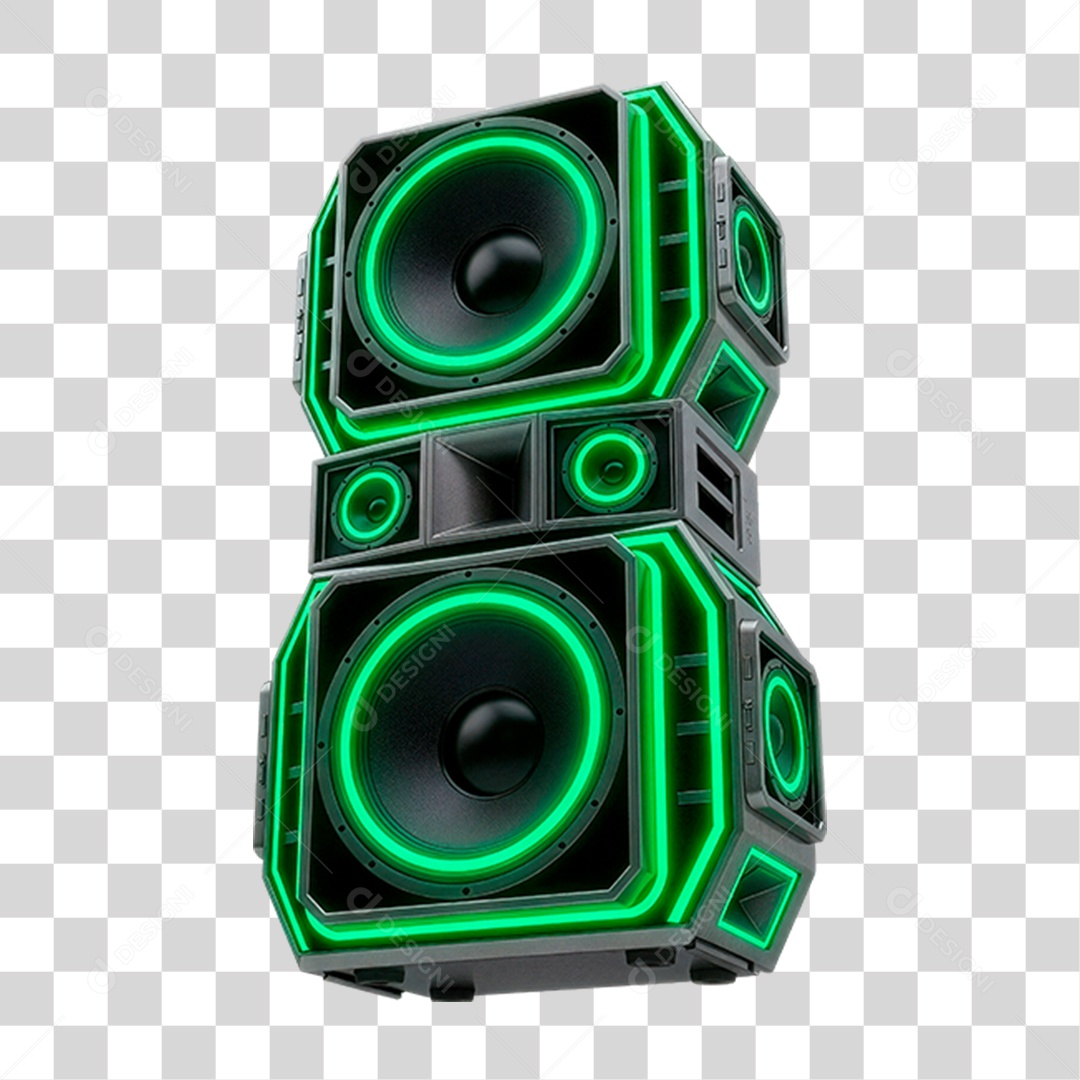 Caixa de Som PNG Transparente