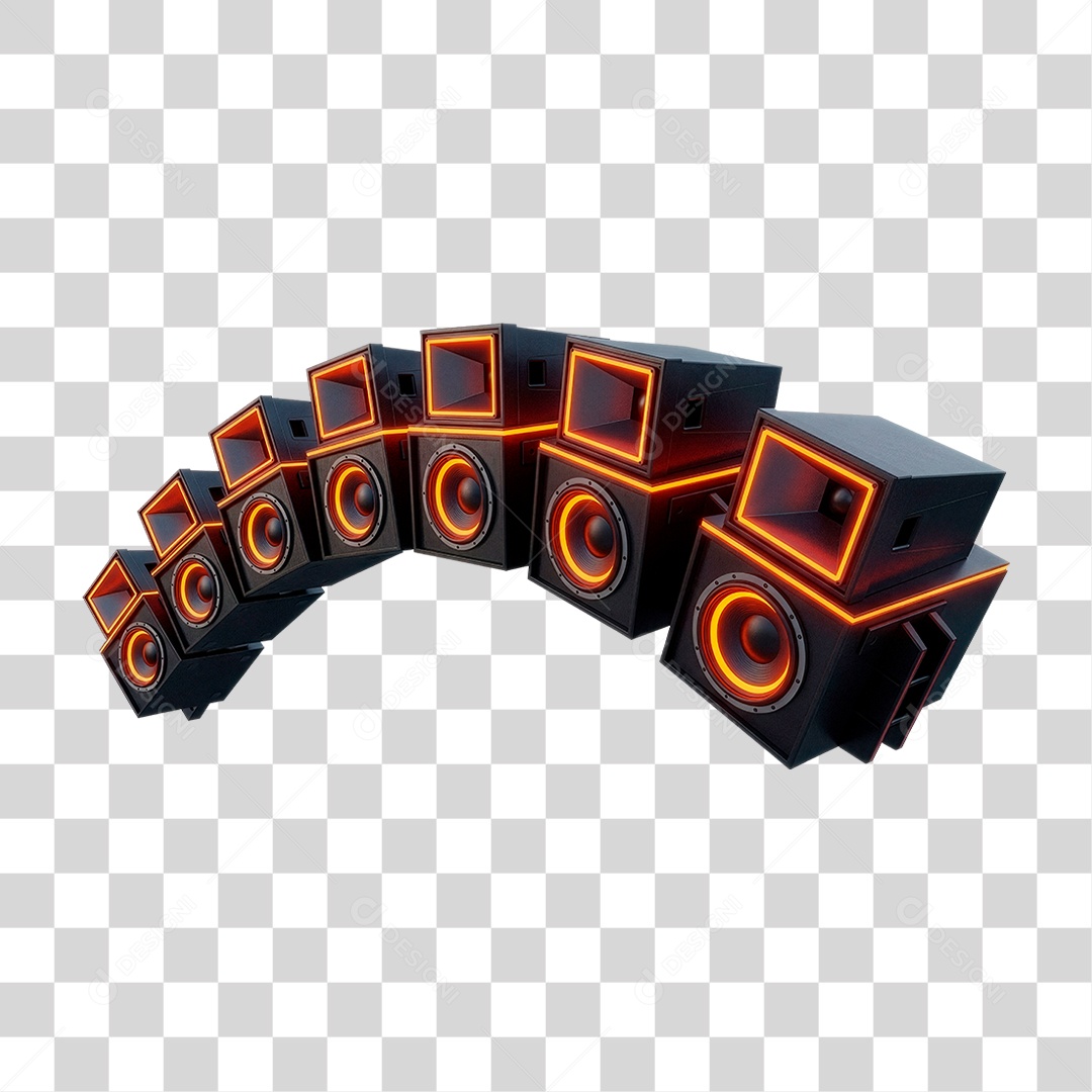 Caixas de Som PNG Transparente