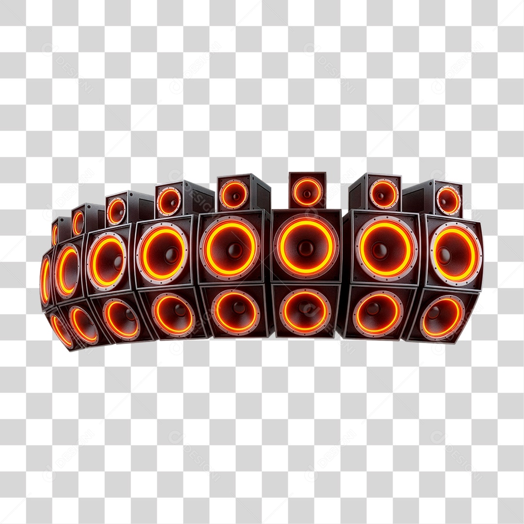 Caixas de Som PNG Transparente