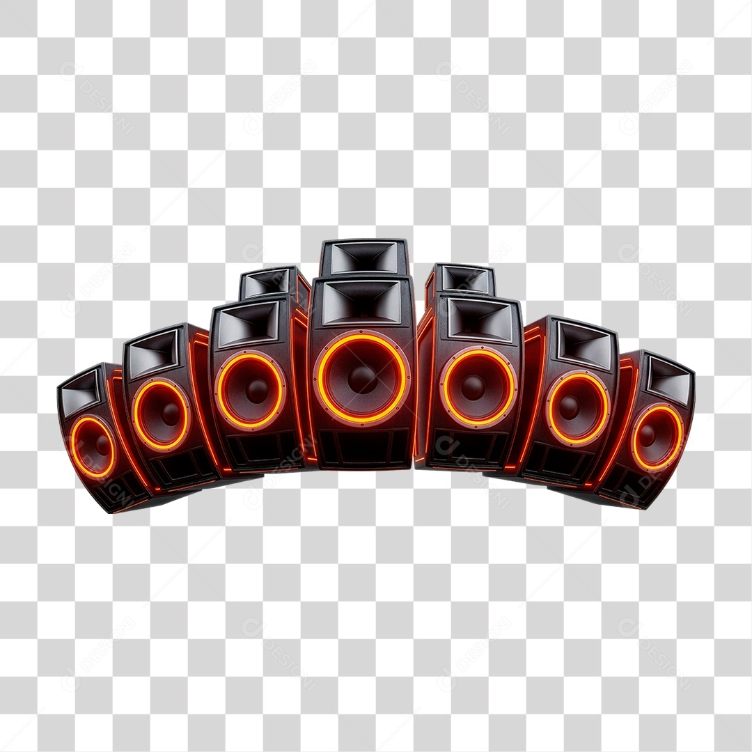 Caixas de Som PNG Transparente
