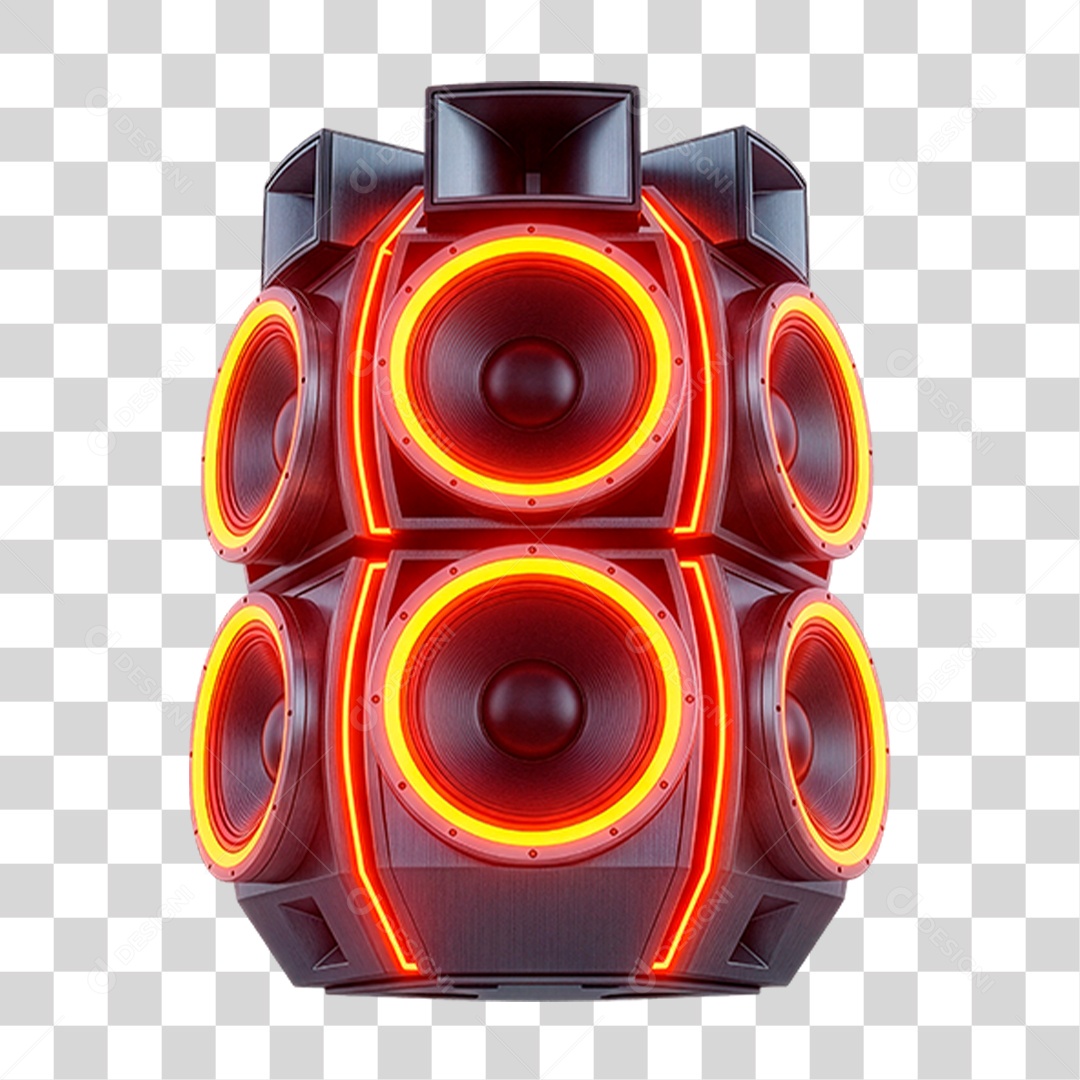Caixa de Som PNG Transparente