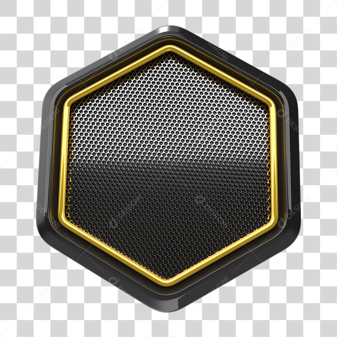 Painel de Metal com Neon Amarelo PNG Transparente