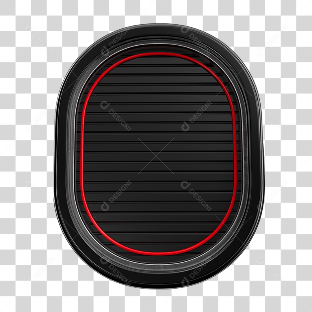 Painel de Metal com Neon PNG Transparente