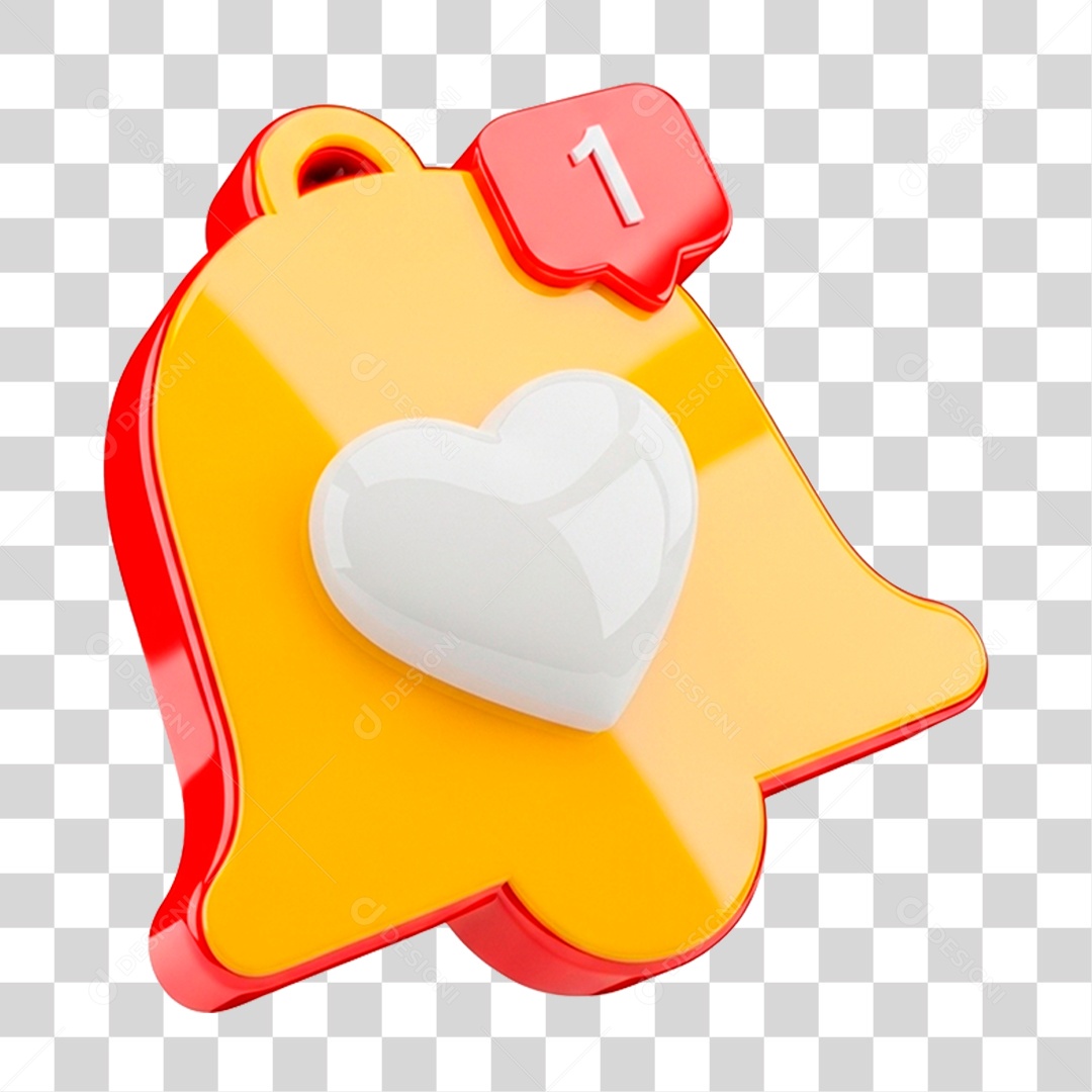 Sino de Notificação PNG Transparente