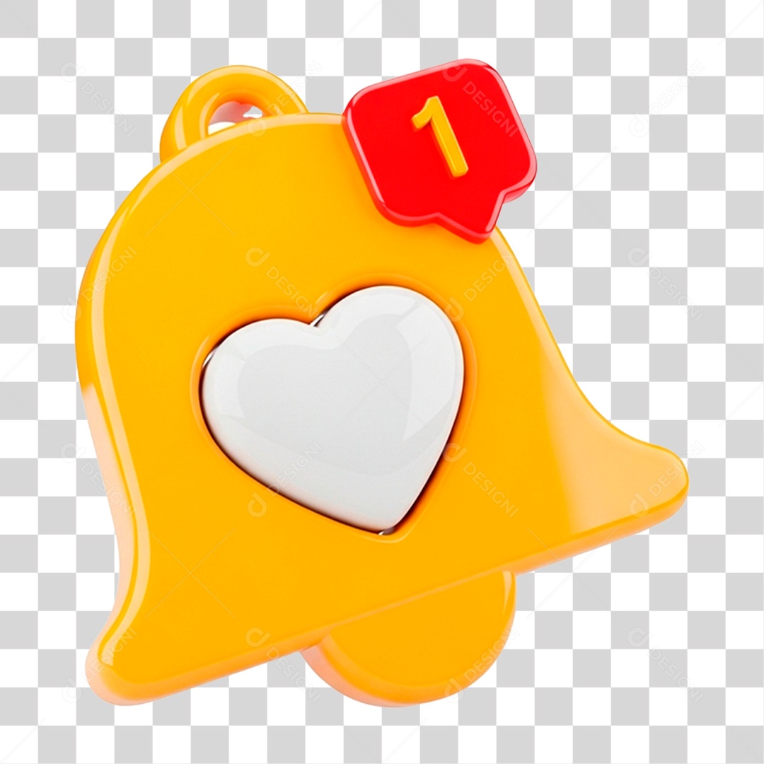 Sino de Notificação PNG Transparente