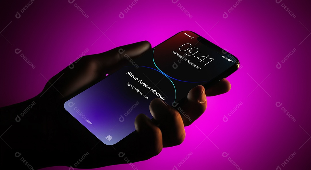 Mockup de Celular PSD Editável