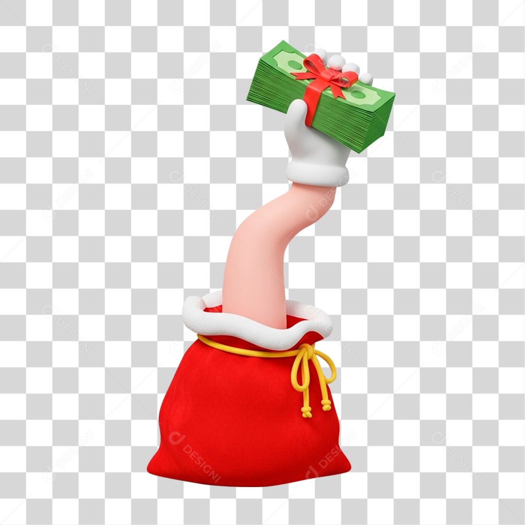 Mão Segurando Dinheiro PNG Transparente