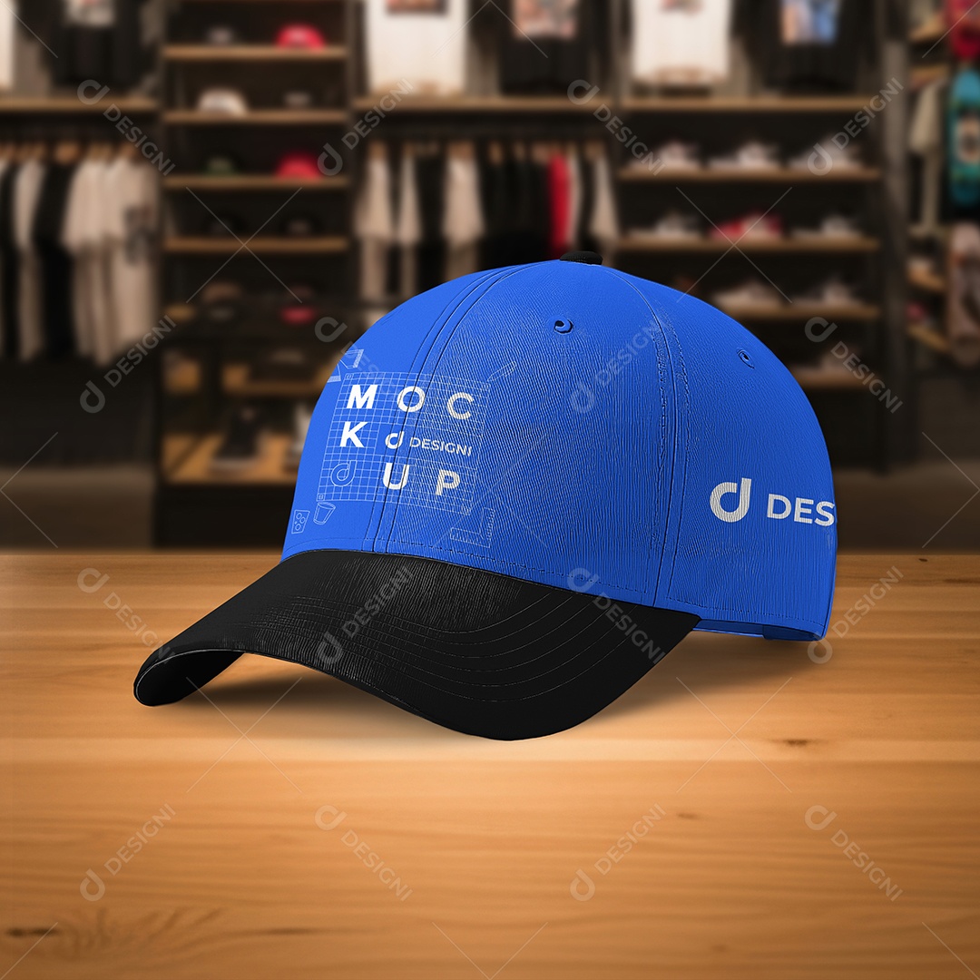 Mockup bone esportivo modelo objeto IMG2