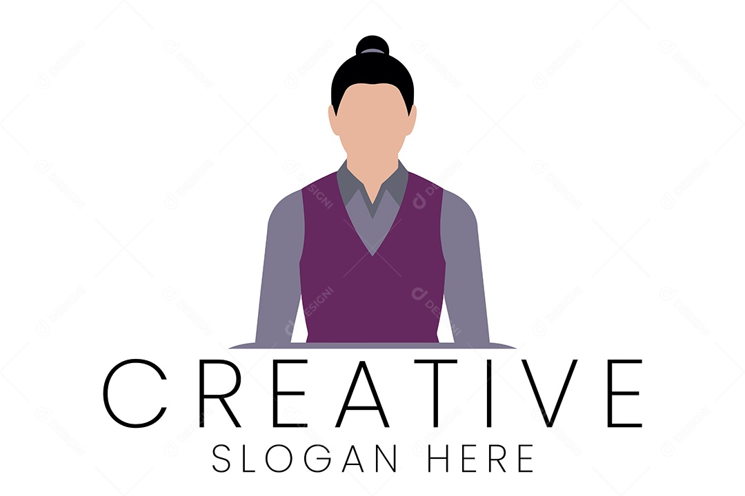 Logo de Empresa Ilustração Vetor EPS + AI Editável