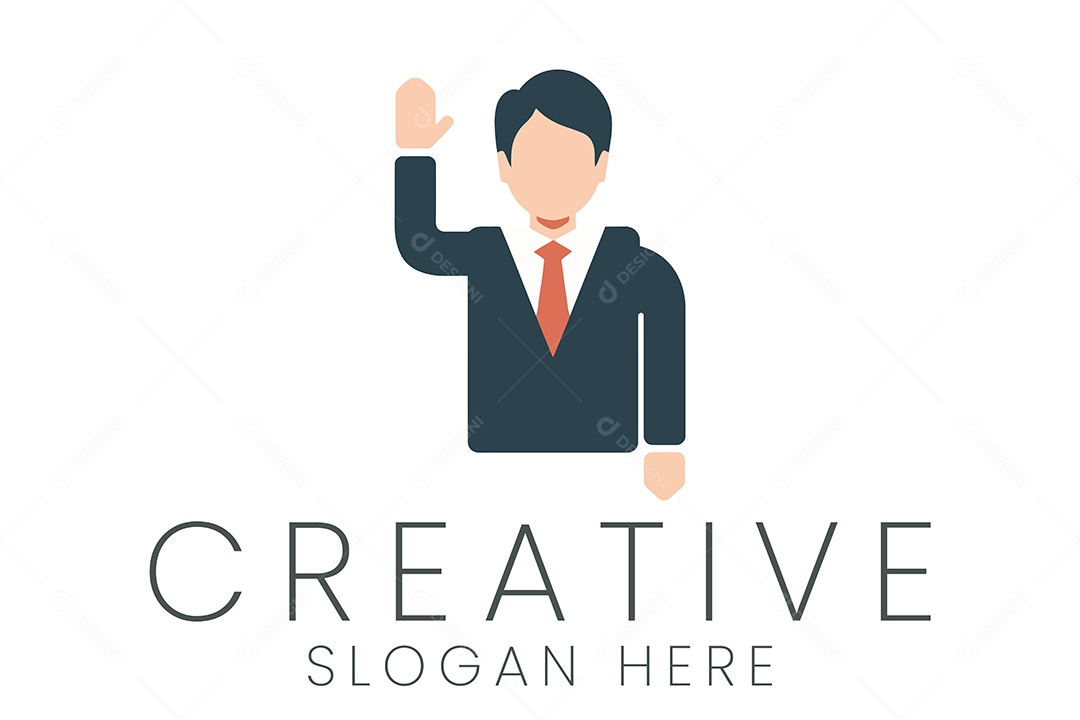 Logo de Empresa Ilustração Vetor EPS + AI Editável