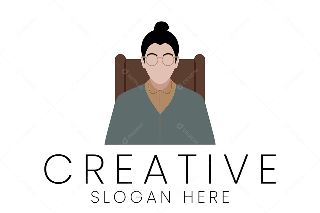 Logo de Empresa Ilustração Vetor EPS + AI Editável