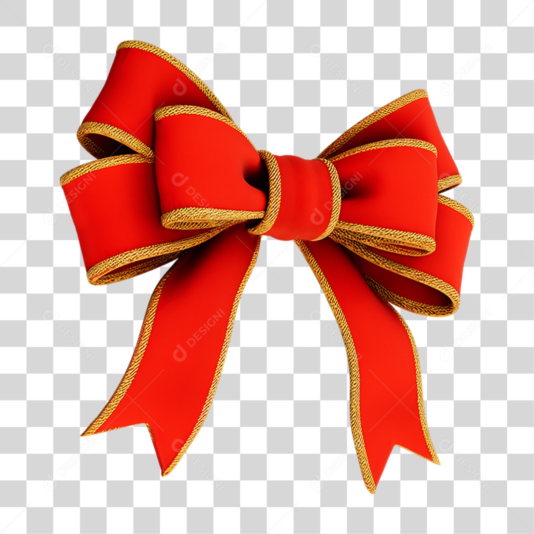 Laço Fita Enfeite Decoração de Natal PNG Transparente