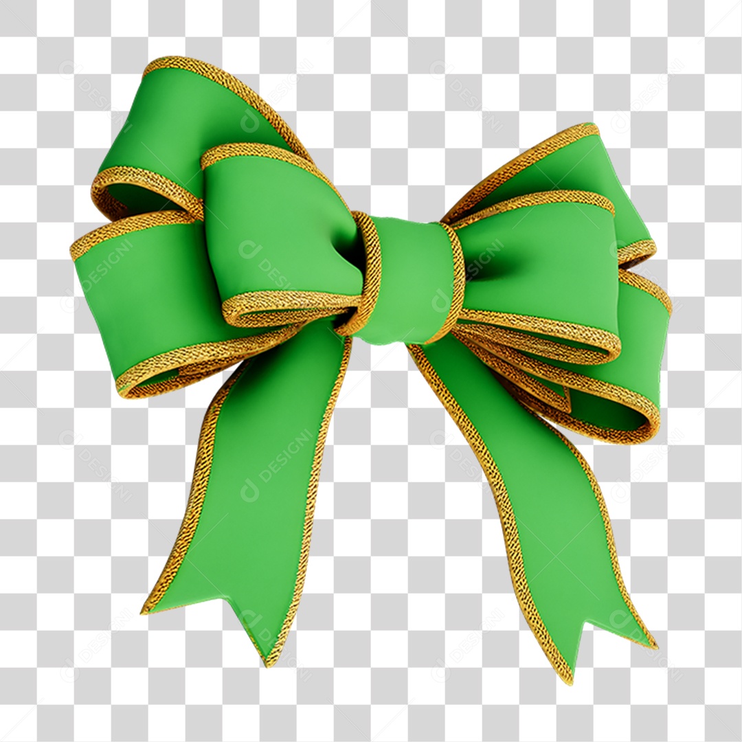 Laço Fita Enfeite Decoração de Natal PNG Transparente