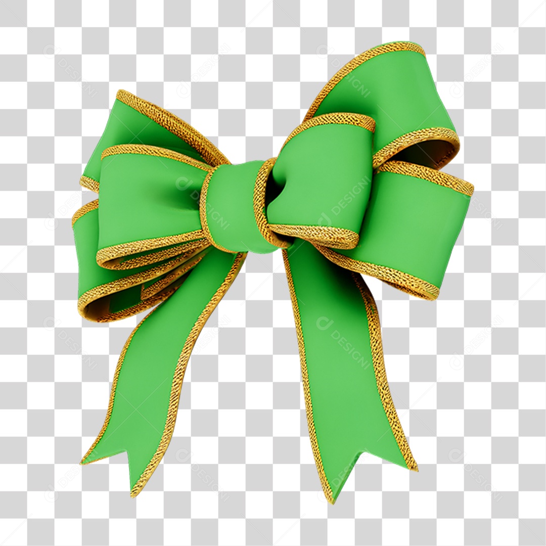 Laço Fita Enfeite Decoração de Natal PNG Transparente