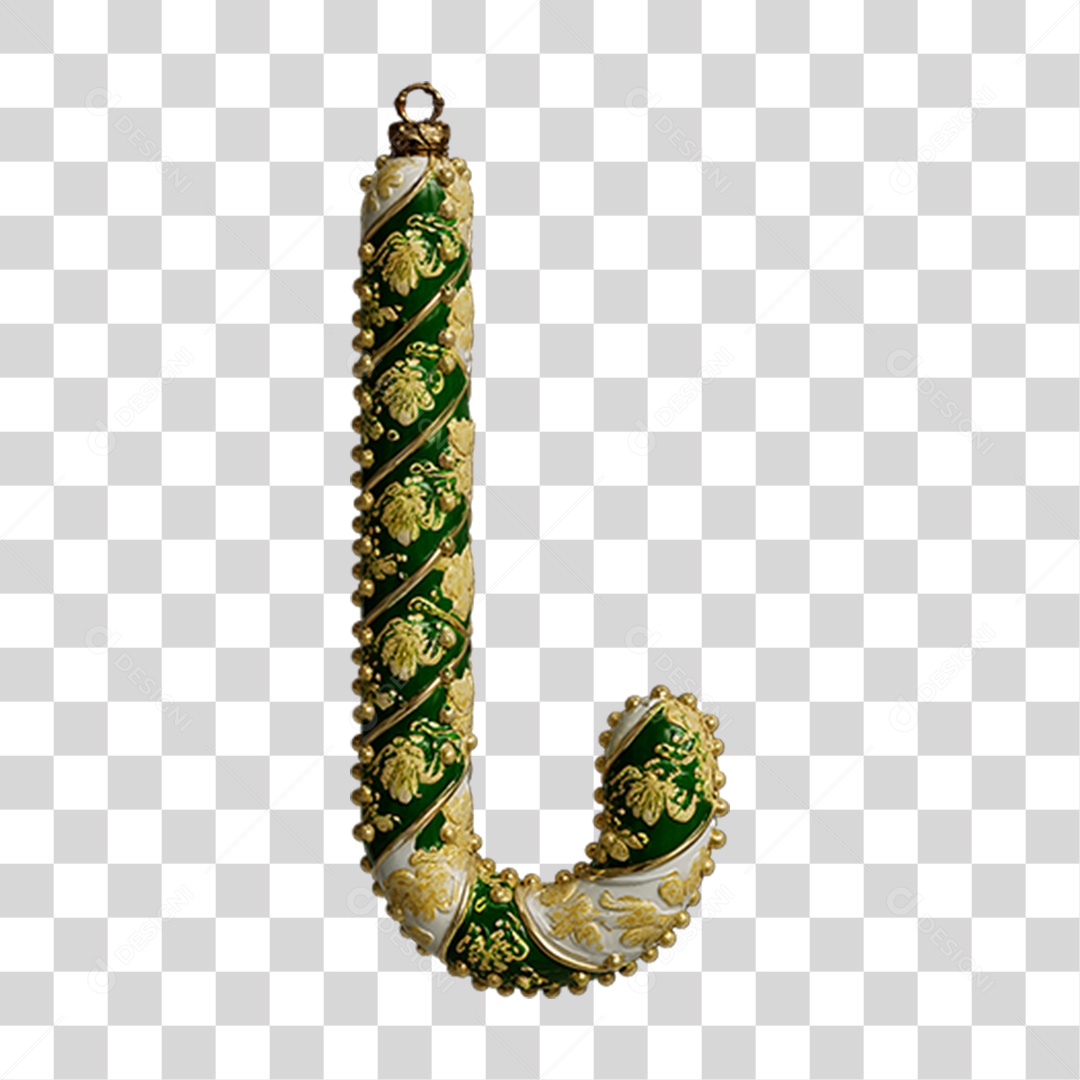 Bengala Enfeite Decoração de Natal PNG Transparente