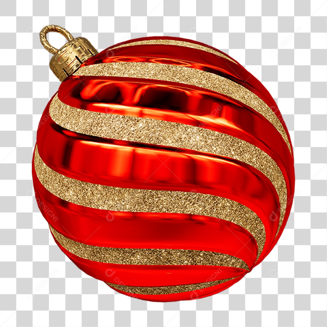 Bolinha Bola para Enfeite Decoração de Natal PNG Transparente
