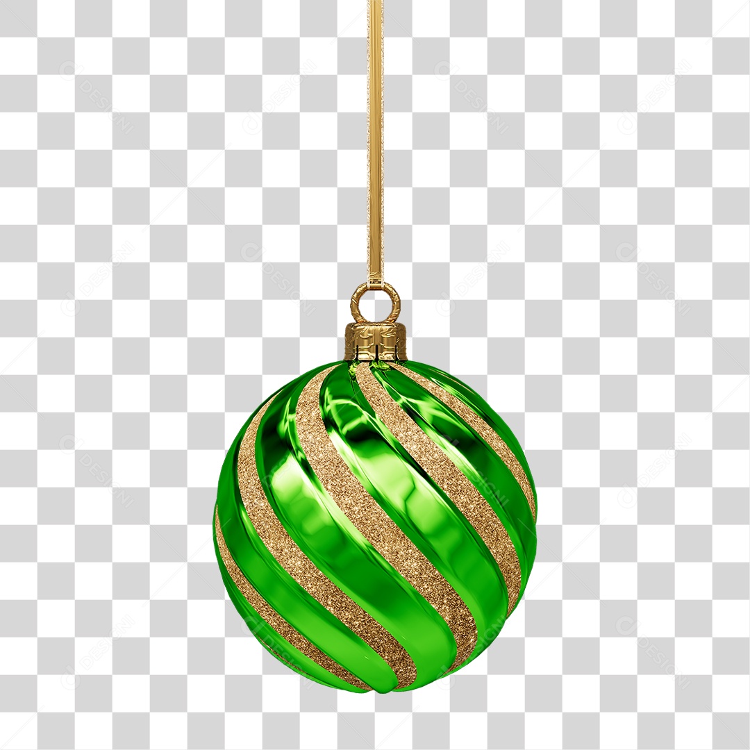 Bolinha Bola para Enfeite Decoração de Natal PNG Transparente