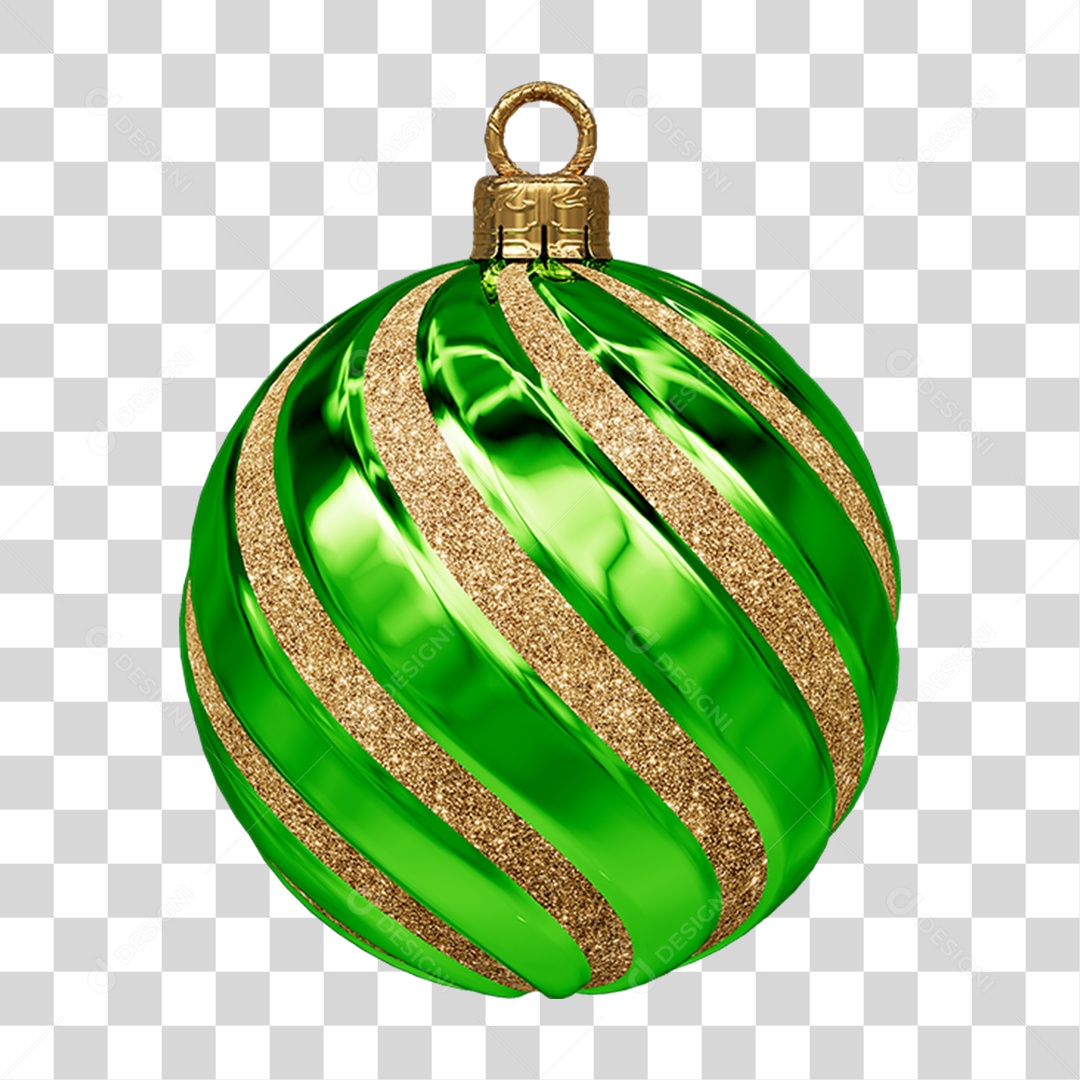 Bolinha Bola para Enfeite Decoração de Natal PNG Transparente