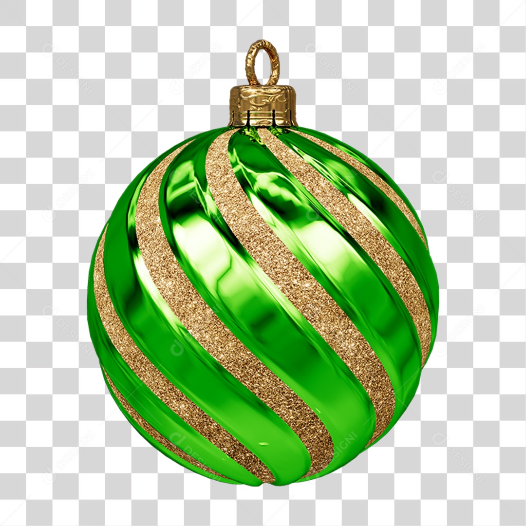 Bolinha Bola para Enfeite Decoração de Natal PNG Transparente