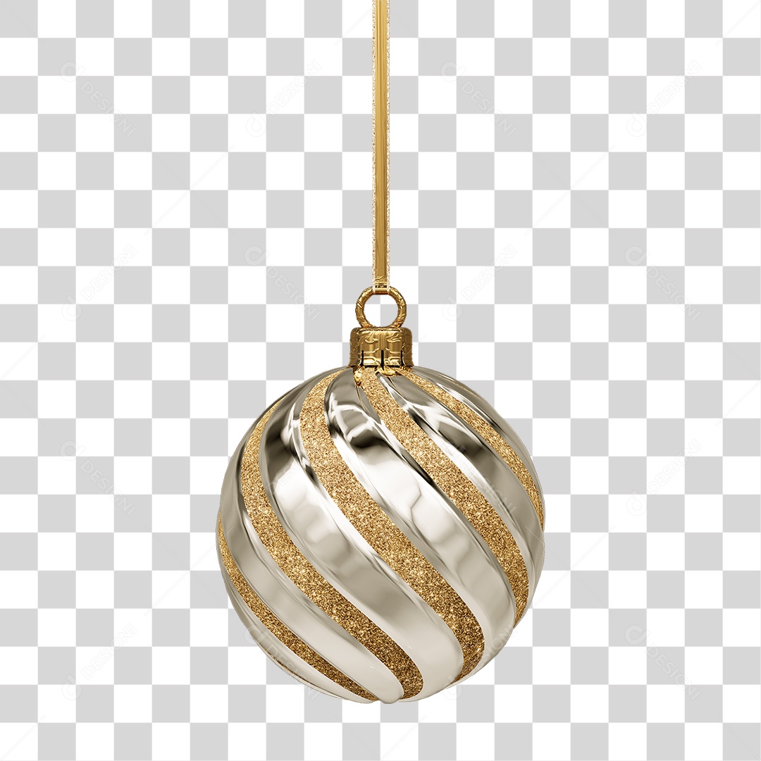 Bolinha Bola para Enfeite Decoração de Natal PNG Transparente