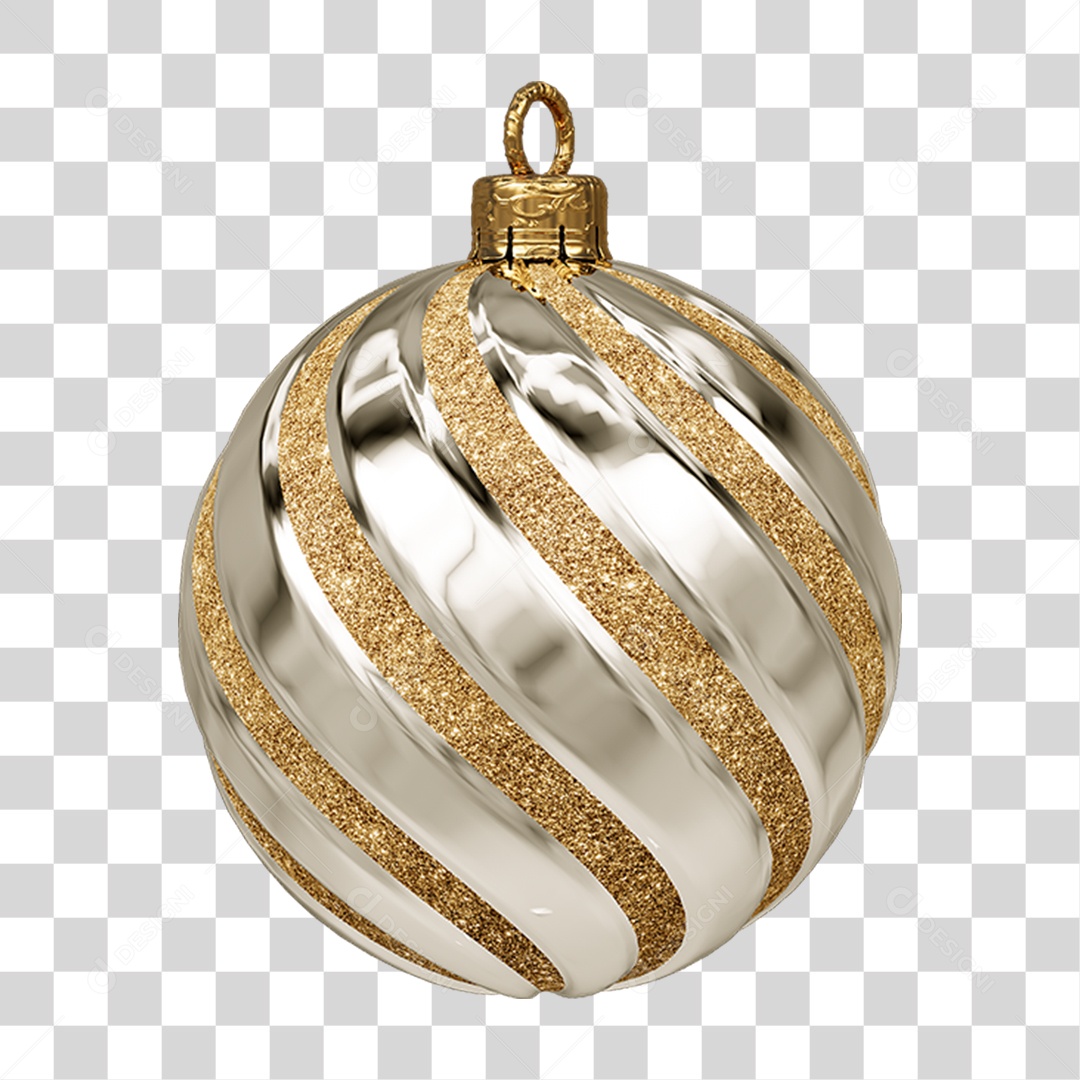 Bolinha Bola para Enfeite Decoração de Natal PNG Transparente