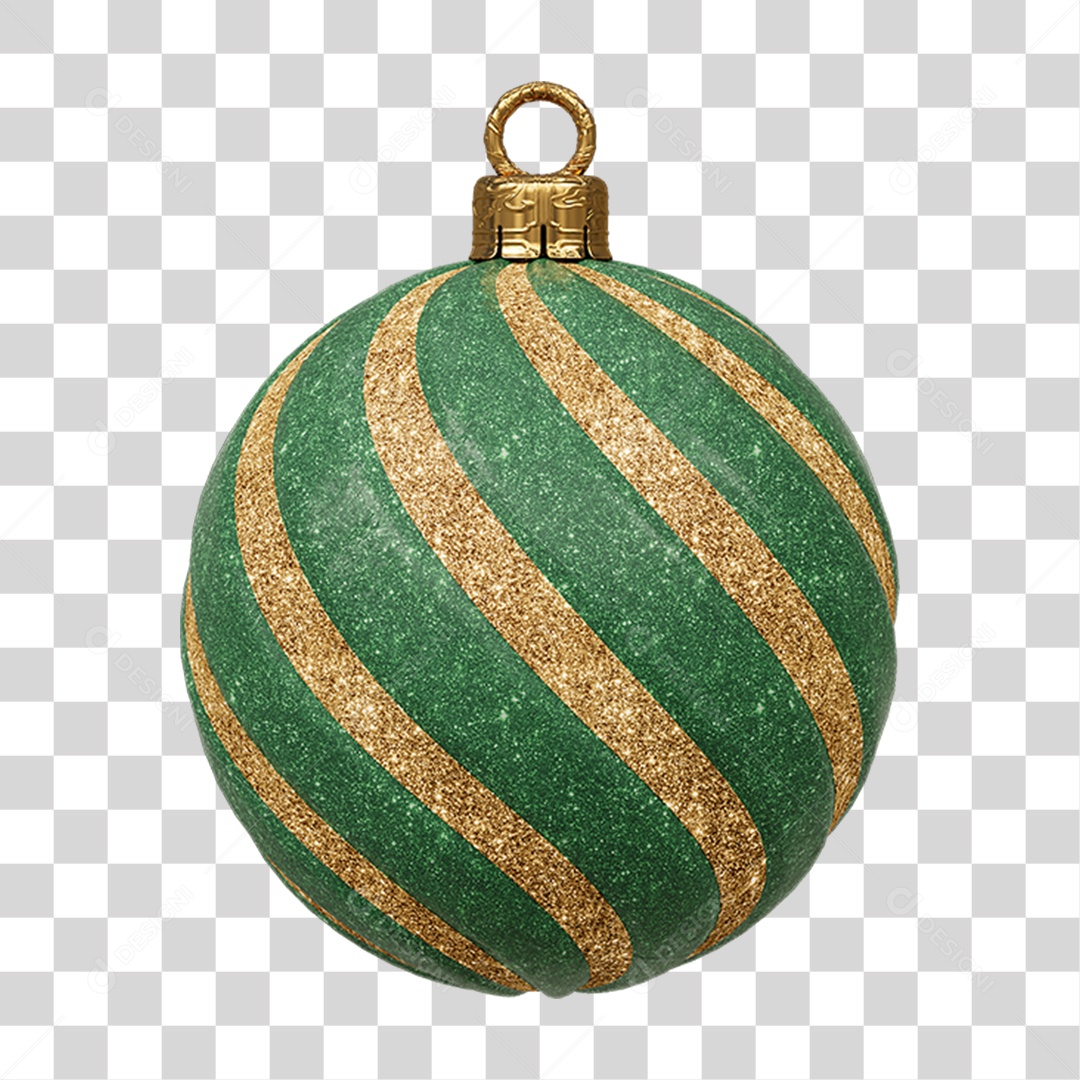 Bolinha Bola para Enfeite Decoração de Natal PNG Transparente