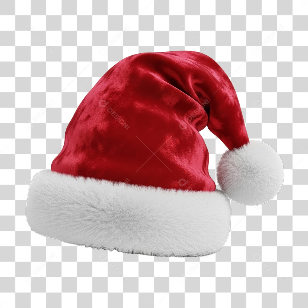 Gorro para Enfeites Decoração de Natal PNG Transparente