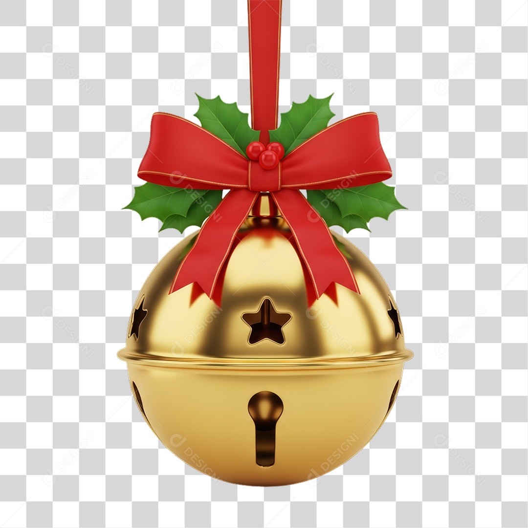 Sino Enfeites Decoração de Natal PNG Transparente