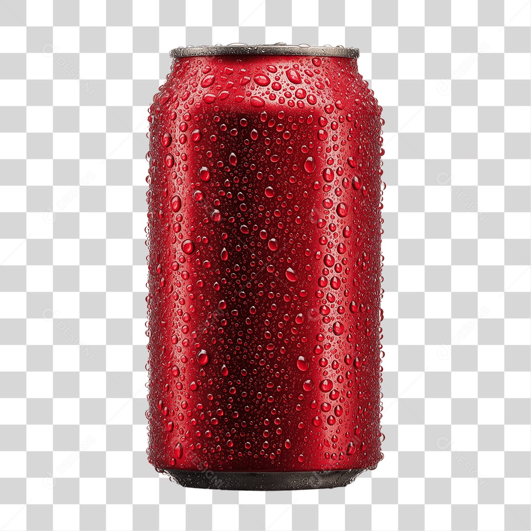 Lata de Bebida PNG Transparente